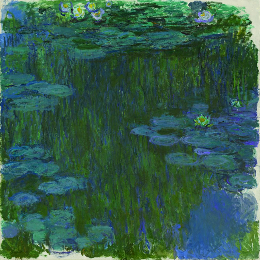 Claude Monet, "Seerosen", 1914-17